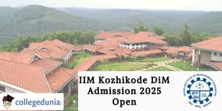 IIM Kozhikode DiM Admission 2025 Open; Apply by April 10